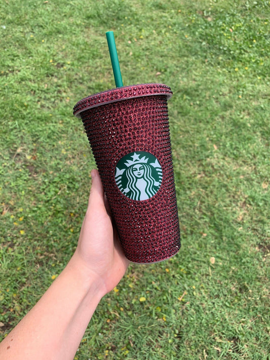 Custom Starbucks reusable cold cup tumbler 24oz
