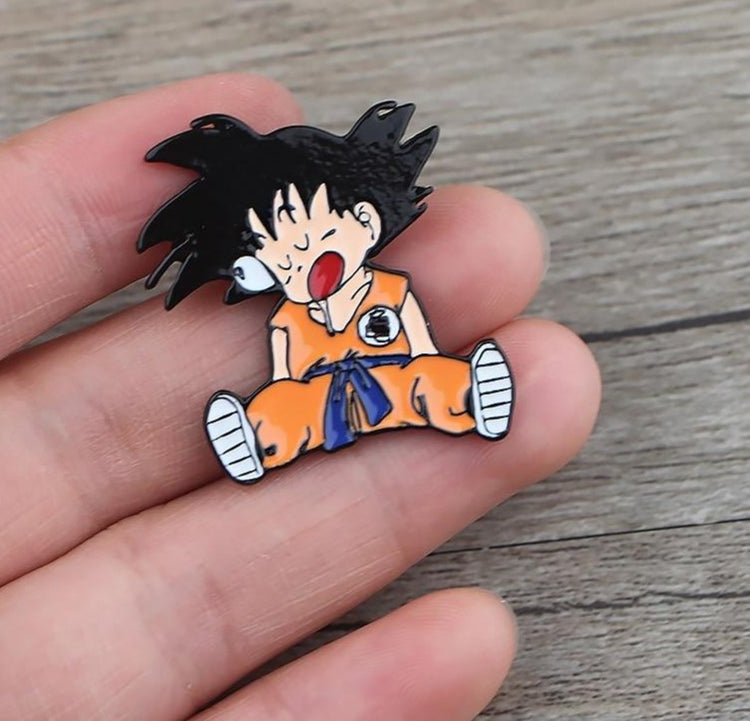 Dragon Ball Z Goten Sleeping Enamel Pin — Shopenamel 