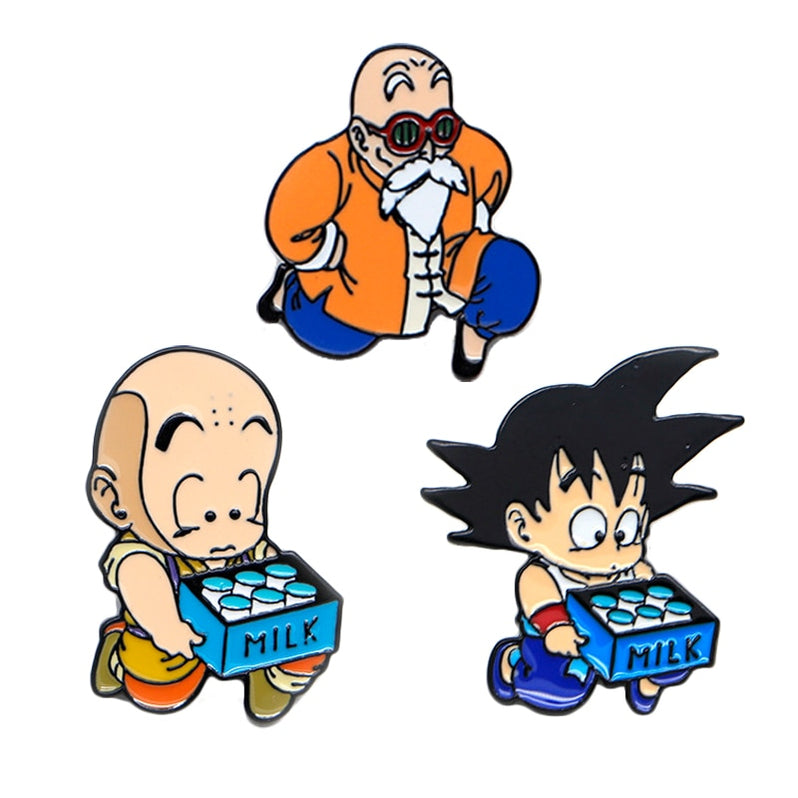 Dragon Ball Z Master Buten Enamel Pin — Shopenamel 