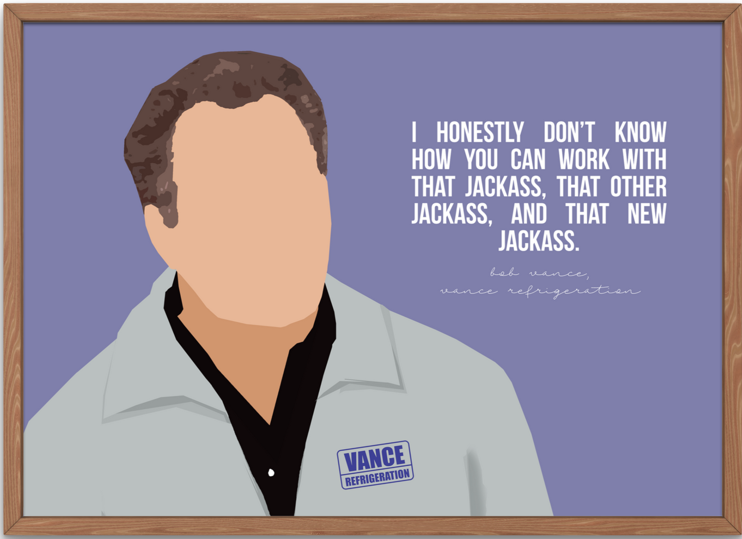 The Office Poster | Bob Vance, Vance Refrigeration – Miranda L McNulty