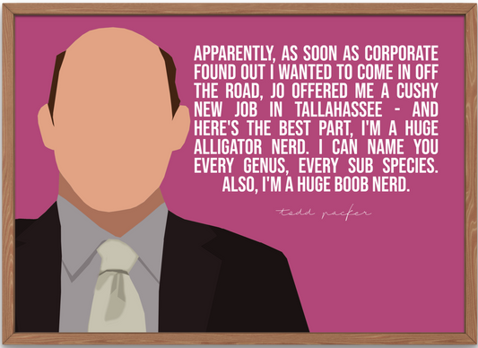 The Office Ryan Howard Quote Dictionary Art Print -  Sweden