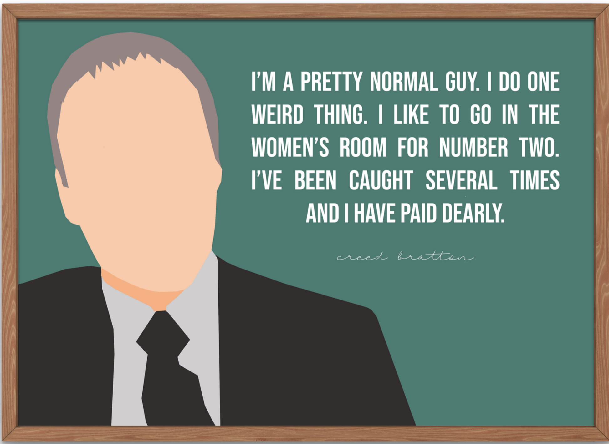 The Office Poster | Creed Bratton - 