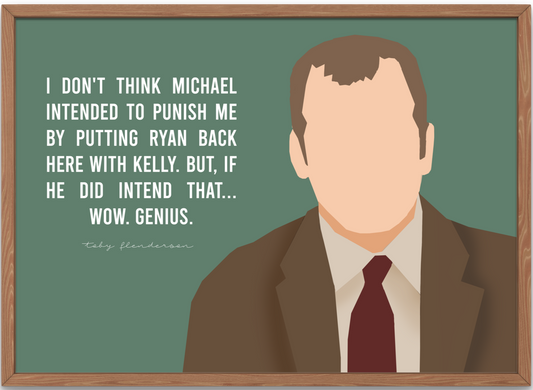 Ryan Howard Quote - The Office Mini Poster 8X10 B J Novak