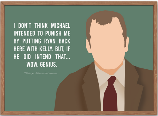 The Office All Things Ryan Howard Poster for Sale by cutermelon