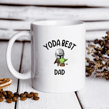 Custom Yoda Best Personalized Star Wars The Mandalorian Mug