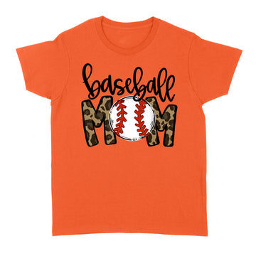 Baseball Mom Shirt Funny Softball Mom Messy Bun Mama Mother's Day