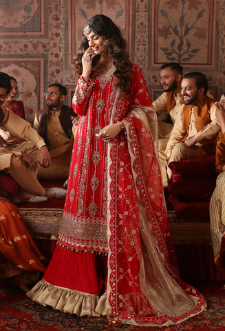 Pakistani wedding gharara