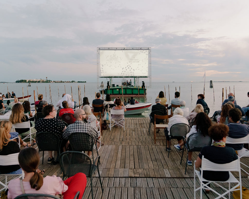 Floating cinema, Venice 2021