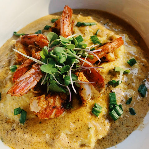 Noelle's Catering Bubba's Southern Shrimp & Grits