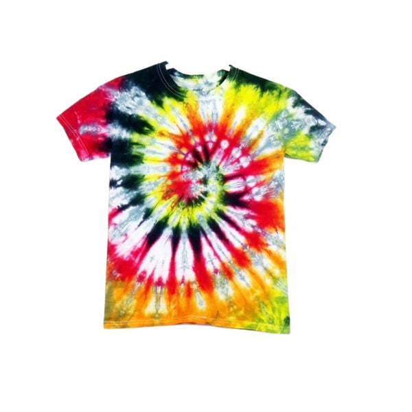 Youth Small Spiral Tie Dye Eyeball T-Shirt – Pieceful Worlds Clothing