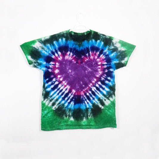 Tie Dye Long Sleeve T Shirt 5.3oz Galaxy Swirl Youth XS-XL Adult S-3xl - ID 3010LS Youth Large