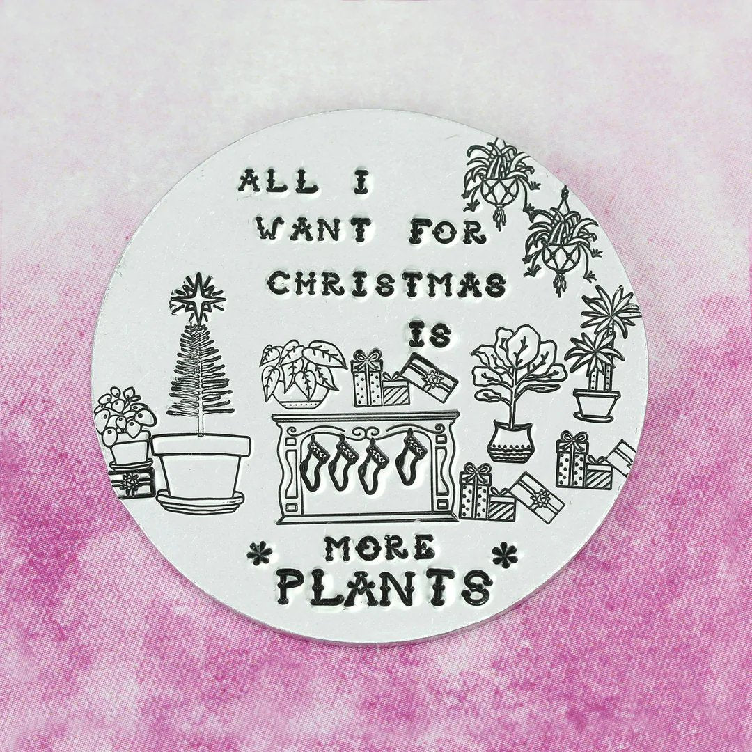 plant lover keychain