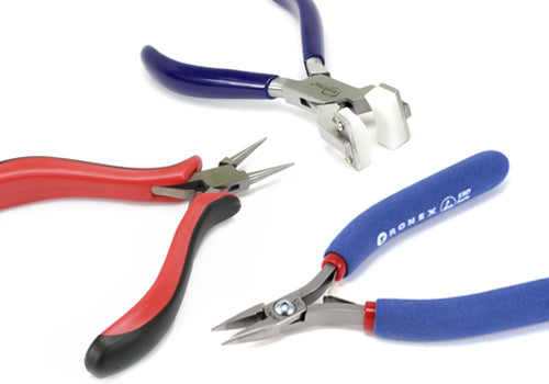 German Chain Nose Plier with Ergonomic Handle