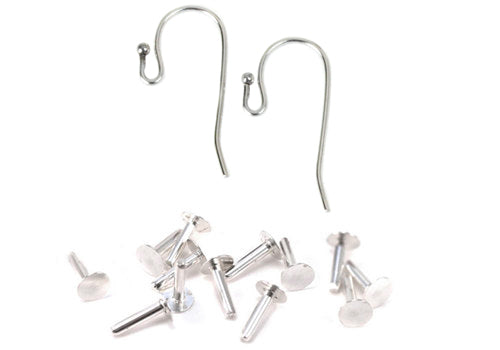Sterling Silver Earring Backs, 5 pair