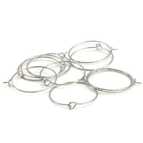 Nickel Silver 4.25mm I.D. Split Rings, Pack of 50 – Beaducation