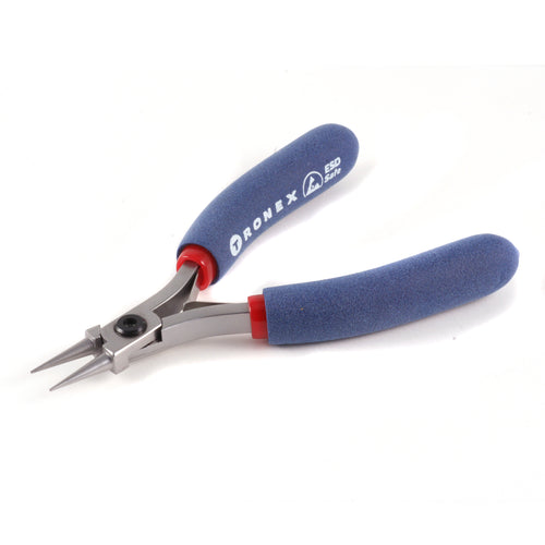 Tronex® P555 Bent Nose Pliers Smooth Jaw Fine Tips – ZAK JEWELRY TOOLS
