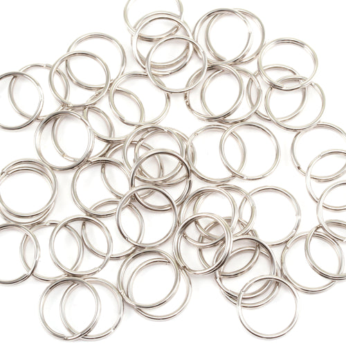 1000x 4mm 6mm 8mm 10mm 304 Stainless Steel Open Jump Ring Strong Unsoldered  Loop