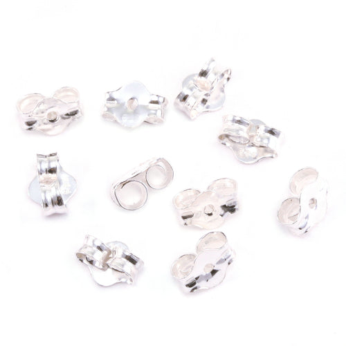 Post Stud Earring Blanks Sterling Silver • 4mm, 5mm, 6mm, 7mm, 8mm, 10 –  Birka Scandinavian
