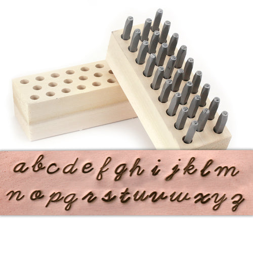 STL file Letter stamp - alphabet stamp in block capitals - 6x5mm