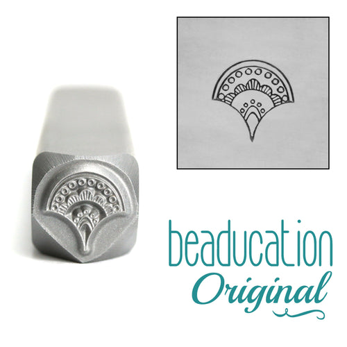 Wide Moroccan Arch Metal Design Stamp, 11mm - Beaducation Original