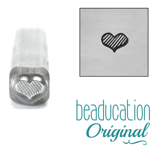 69-246-22 The BeadSmith Metal Stamp, Heart Set - Rings & Things