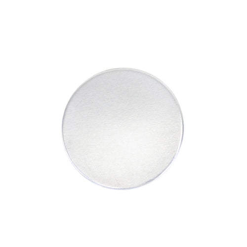 Aluminum Round, Disc, Circle, 12.7mm (.50), 18 Gauge, Pack of 5