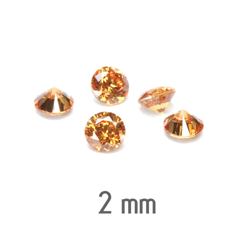 Cubic Zirconia & Lab Sapphire Assorted Colours Square 5mm (25pc) - Metal  Clay Alchemist