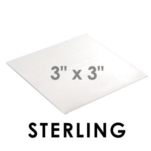 22 Gauge Sterling Silver 4 Sheets, Dead Soft, SILV-0023