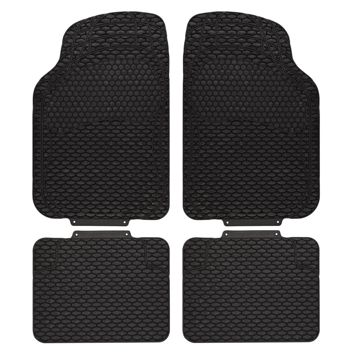 4-teiliges Set universeller Auto-Fußmatten aus rutschfestem PVC,  verschleißfest, wasserdicht und leicht zu reinigen Sale - Banggood  Deutschland Mobile
