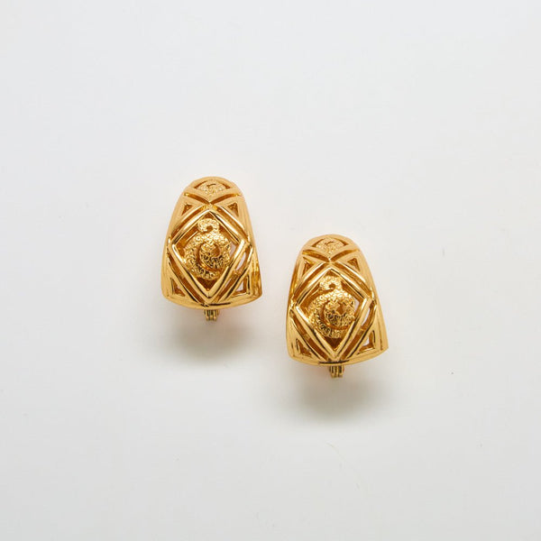 Vintage Monet Chain Link Drop Earrings – Admiral Row