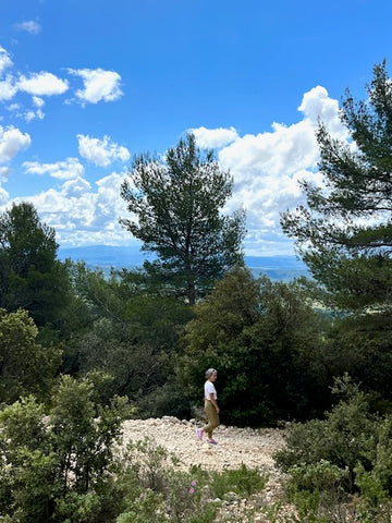 hiking in the garrigue