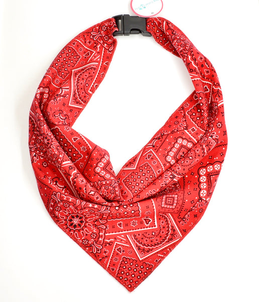 Red Bandana Scarf – Dog Collar World