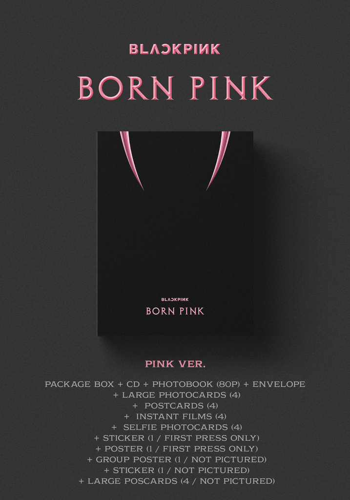 BLACKPINK LP［BORN PINK］LIMITED EDITION全て-