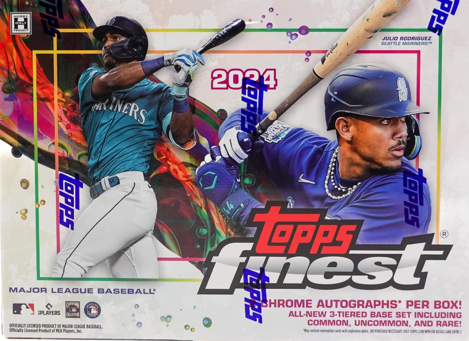 2024 Topps Finest Baseball Hobby Box - Gotham Card Breaks product image