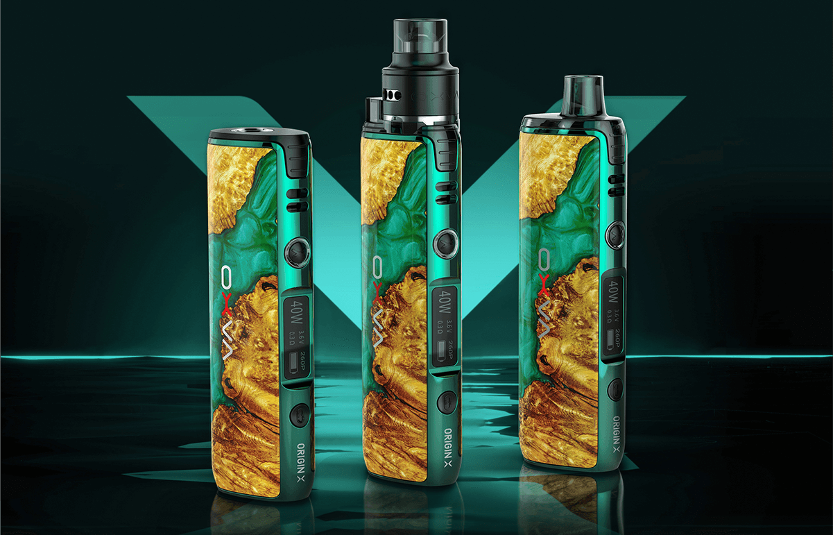 Origin X, Best 18650 Pod Mod, Rebuildable Flavor King – OXVA