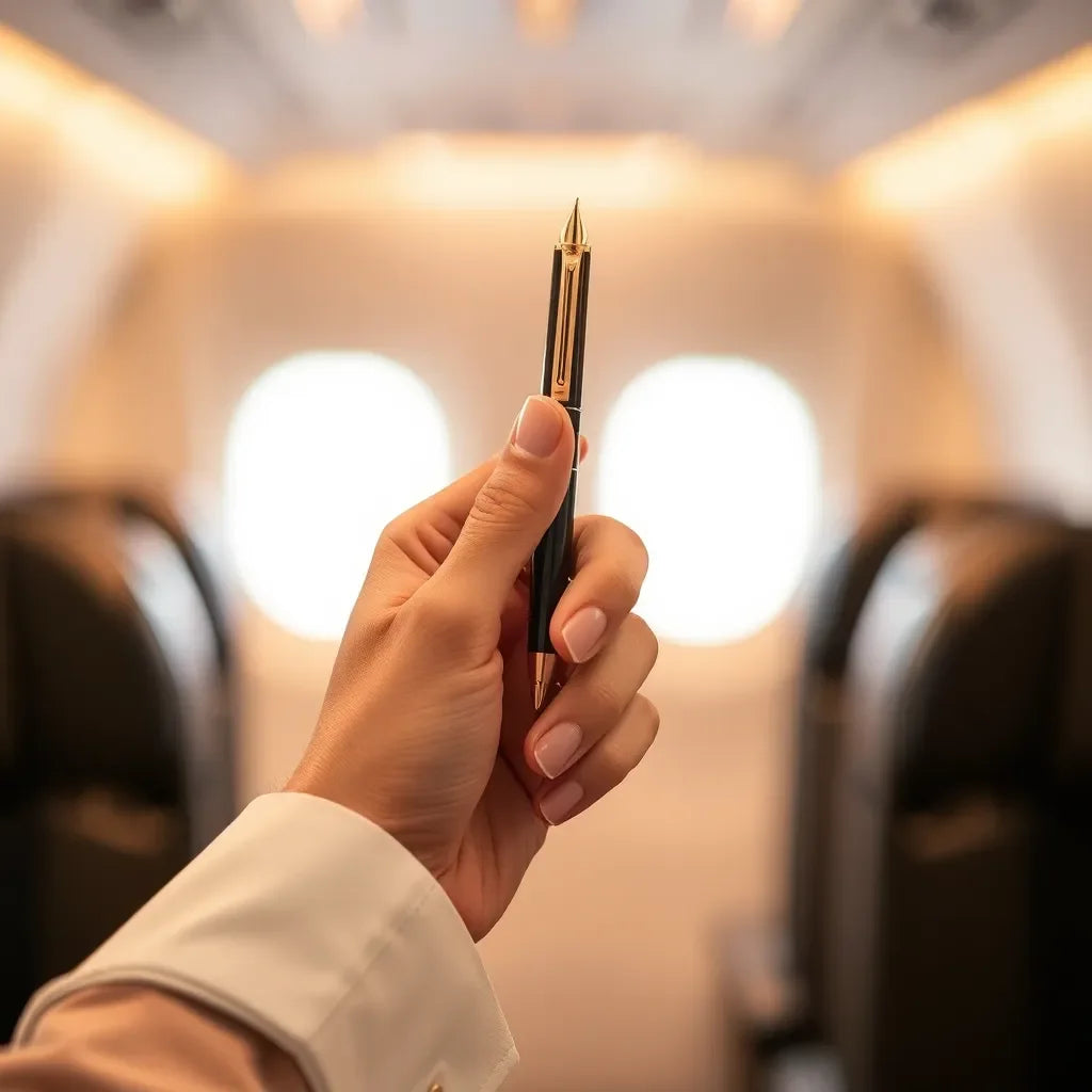 キャビンアテンダントに人気のボールペン