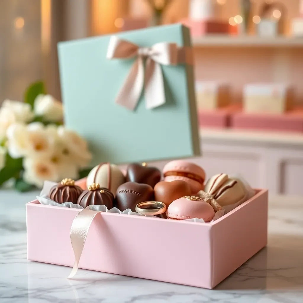 妻へのお返しにお菓子は?