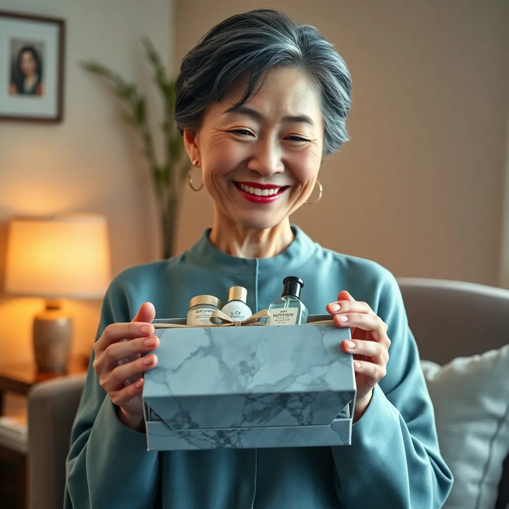 70歳女性の退職を祝う心温まる贈り物