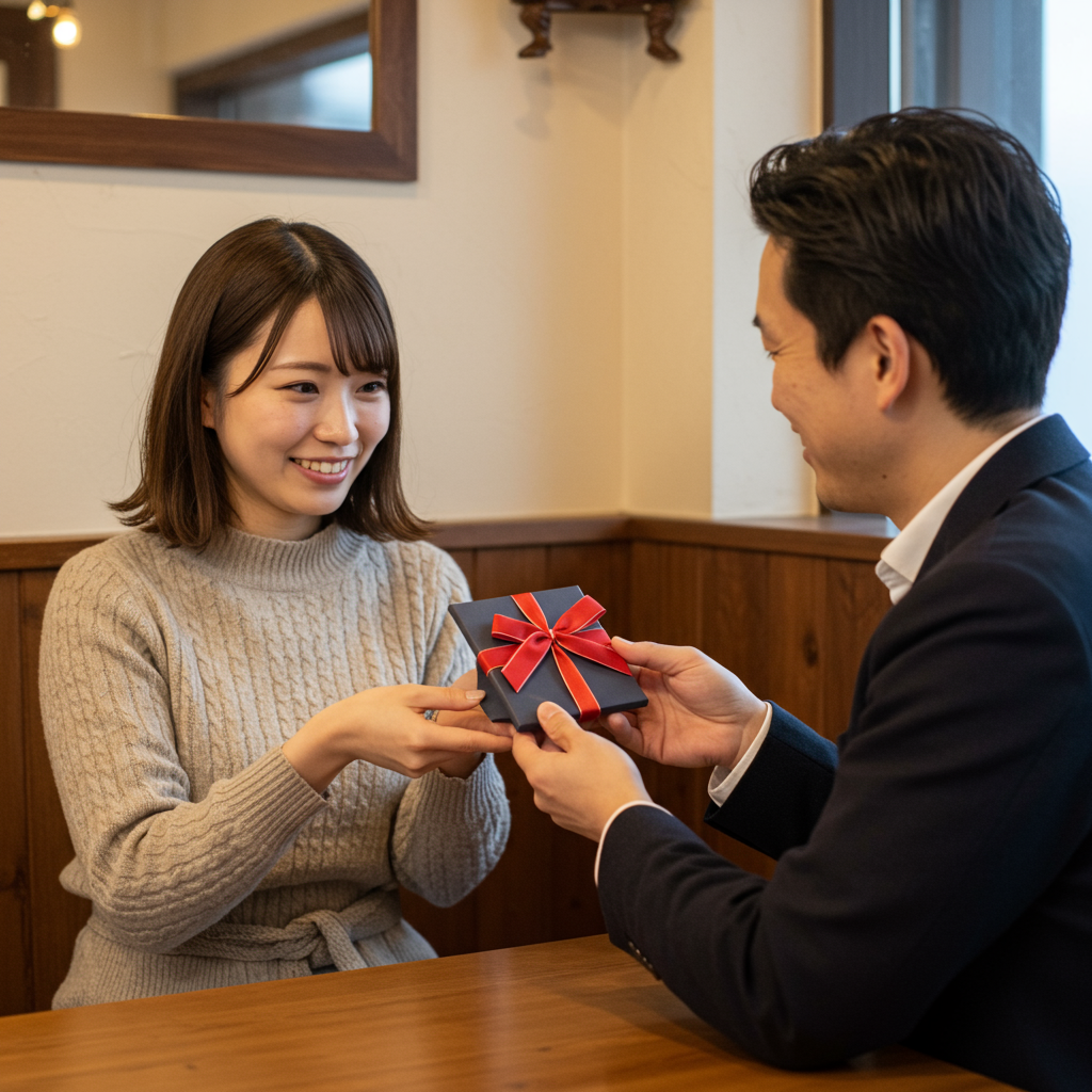 カード型の荷物にならないプレゼント