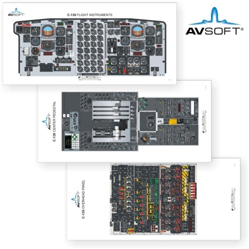 does a c 130 cockpit layout