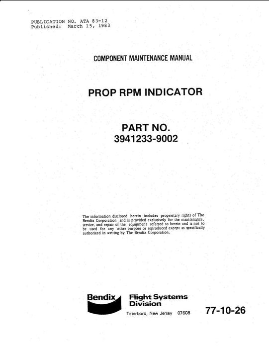 bendix aircraft manual