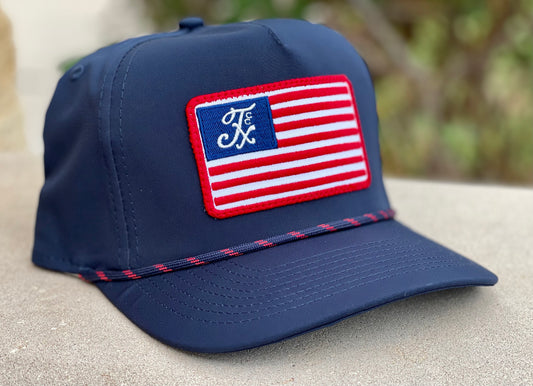 Space City - Navy Performance Rope Hat