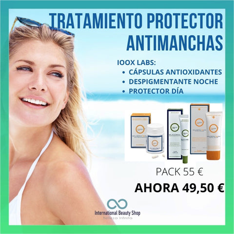 pack protector solar antimanchas Ioox Labs