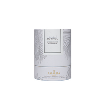 Load image into Gallery viewer, NEW Joyful  | Spiced Orange &amp; Cinnamon | Eco Luxury Candle | LIMITED EDITION
