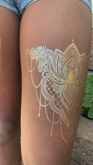 Metallic Temporary Tattoos  Carnivals for Kids at Heart