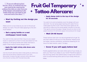 AFTERCARE  Iron Tiger Tattoo