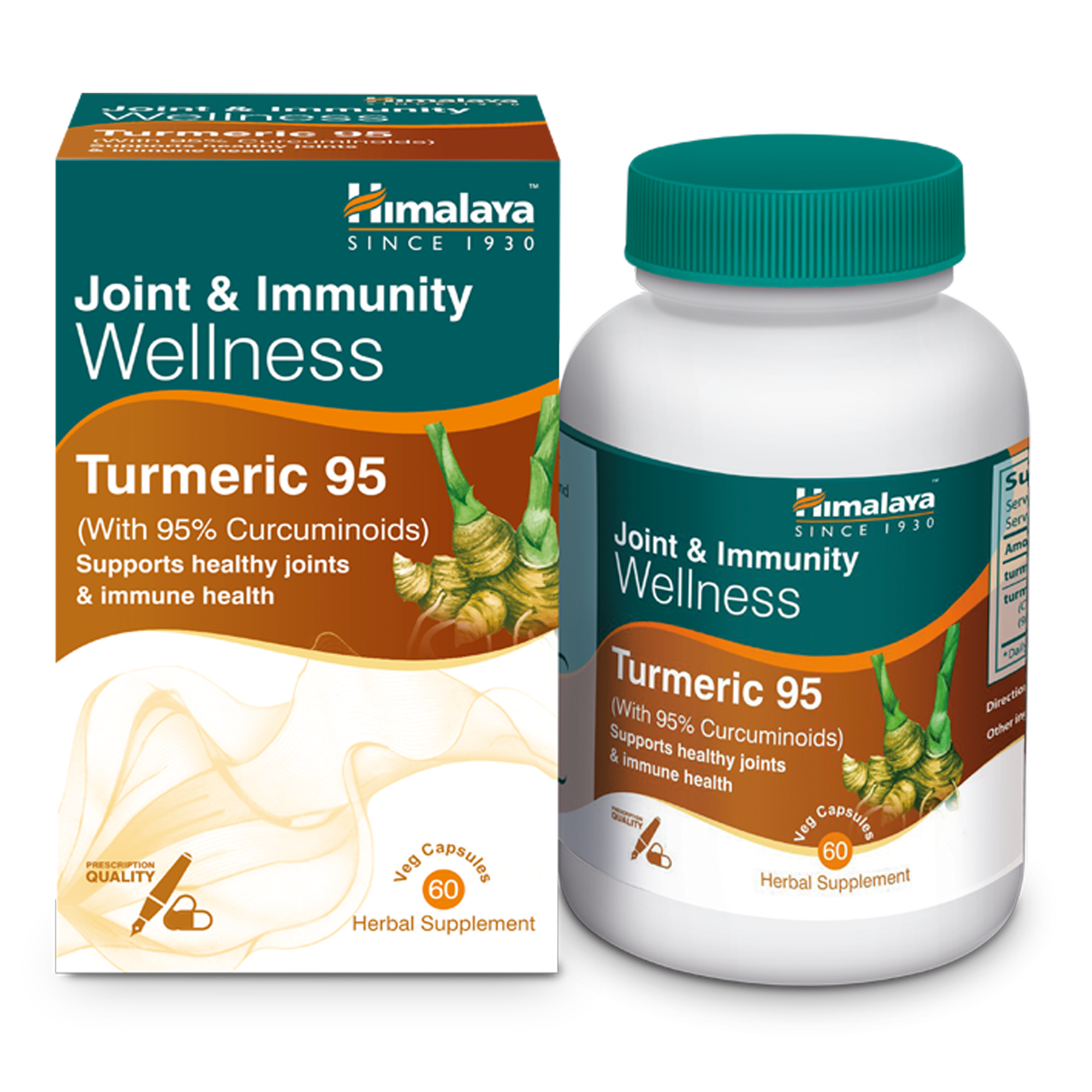 Turmeric 95 Capsules 60s - Himalaya Wellness South Afric product image