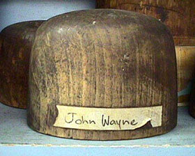John Wayne Original Hat Block