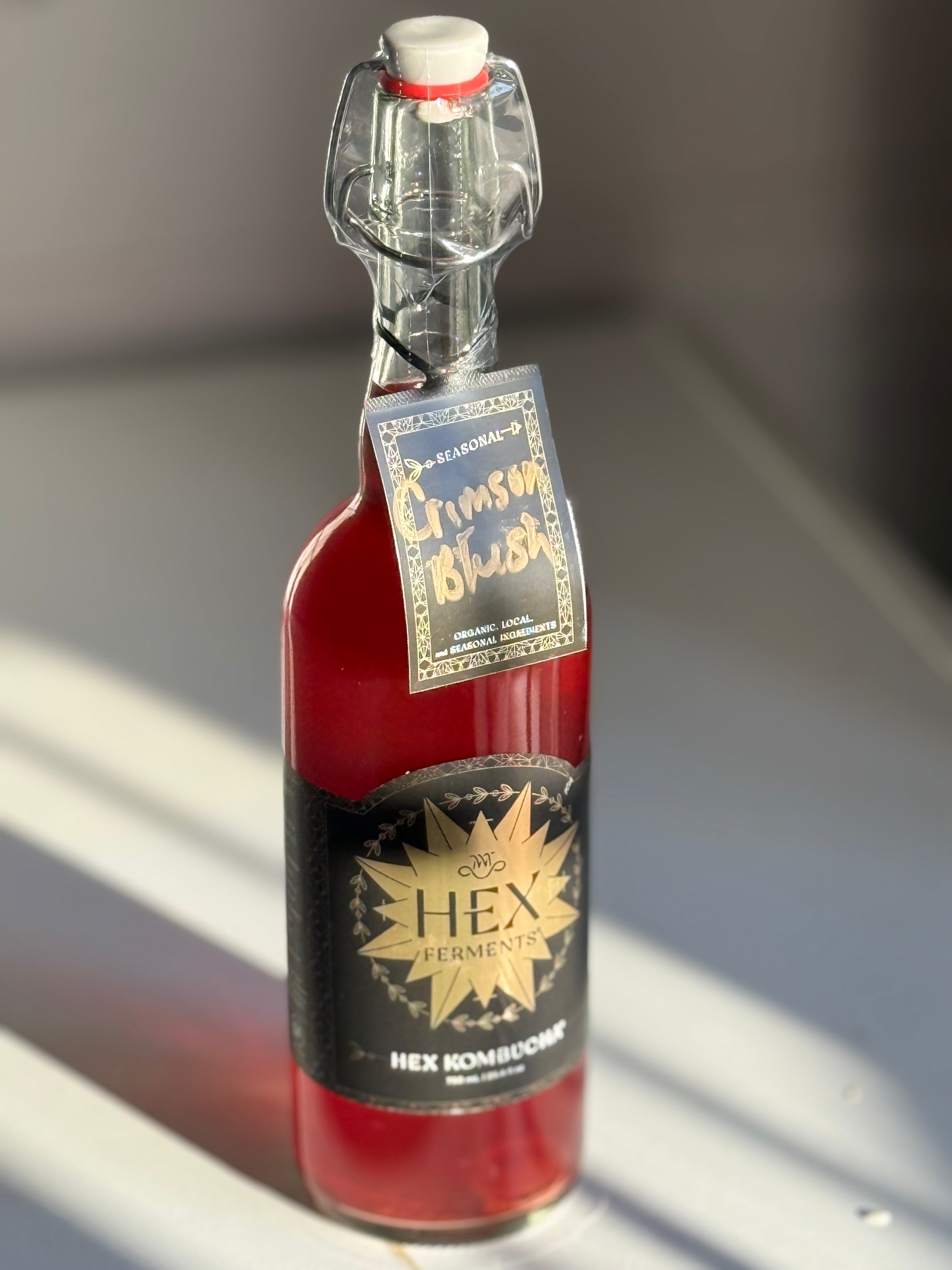 Seasonal Kombucha - Crimson Blush