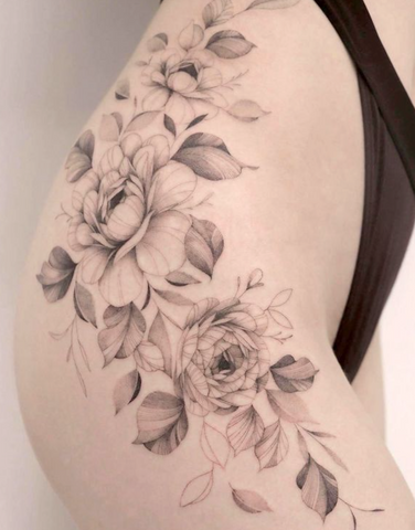 hip tattoos for women